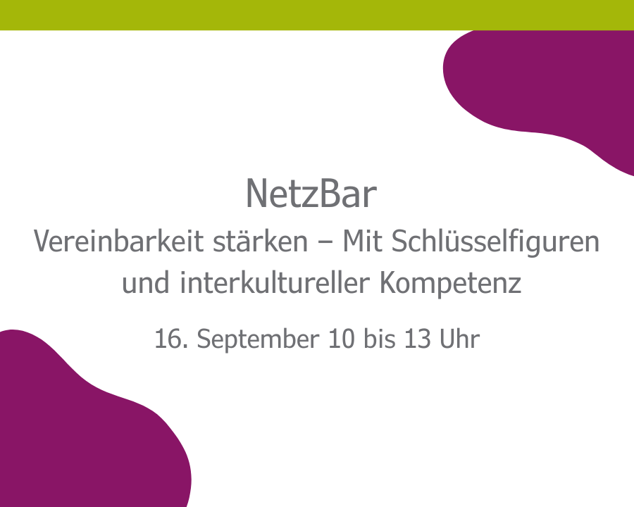 Werbekarte Netzbar 16. September 2025